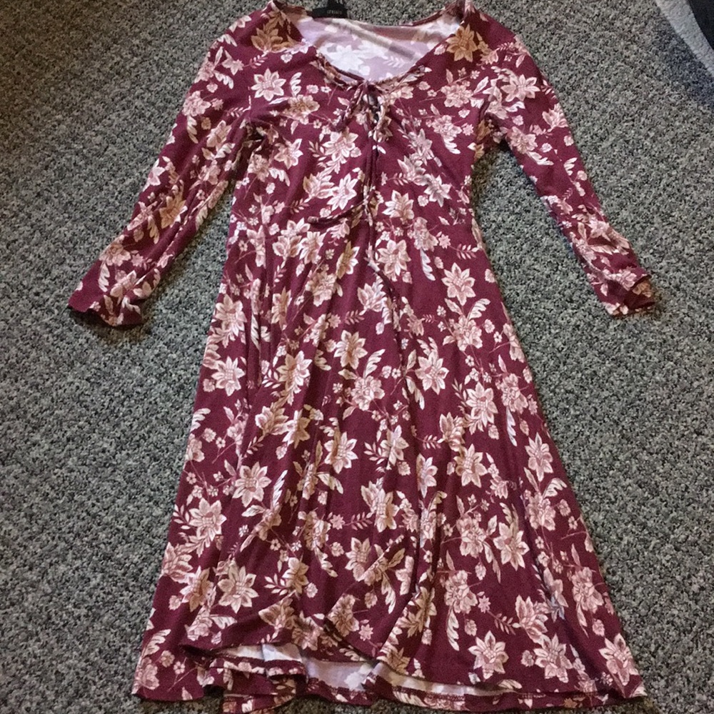 3/4 sleeve dress